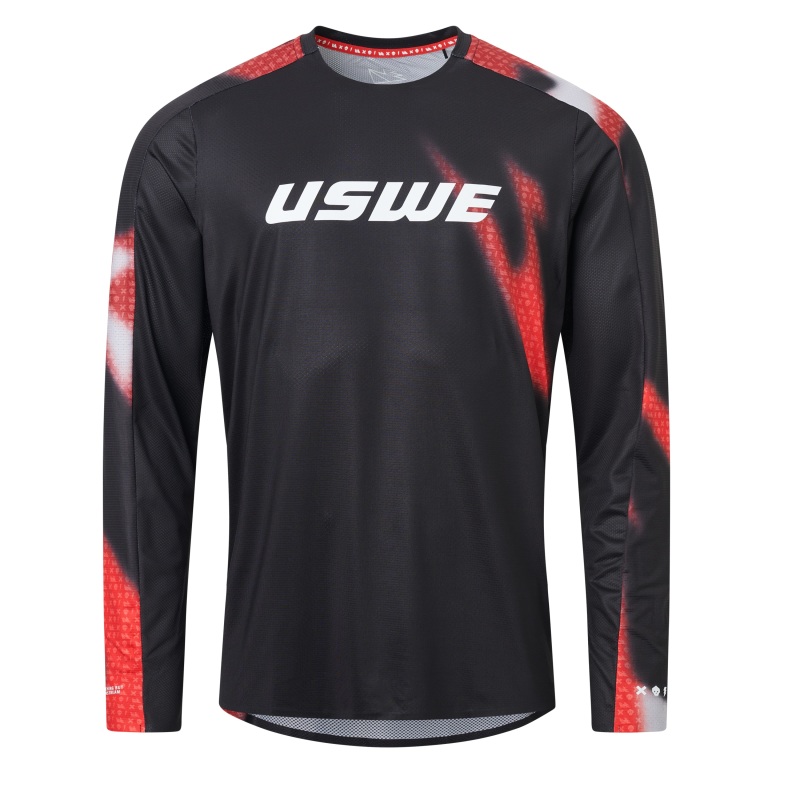 USWE Kalk Off-Road Jersey Adult Flame Red - Small - 80951021400104