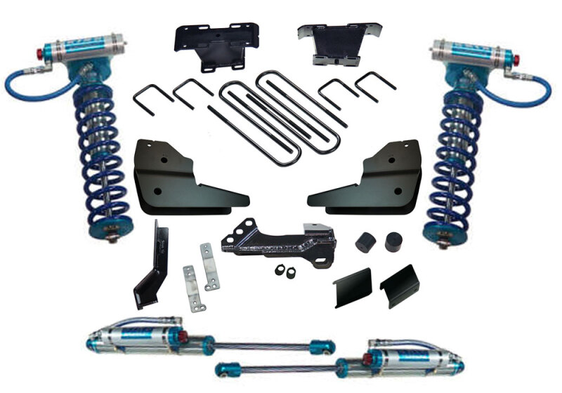 Superlift 2023 Ford F250/F350 4WD Diesel 4in Lift Kit w/King Front Coilovers & Rear Shocks - K1028KG