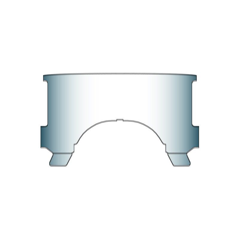 National Cycle 60-84 Harley Davidson FLH Lower Window-Clear - 23010