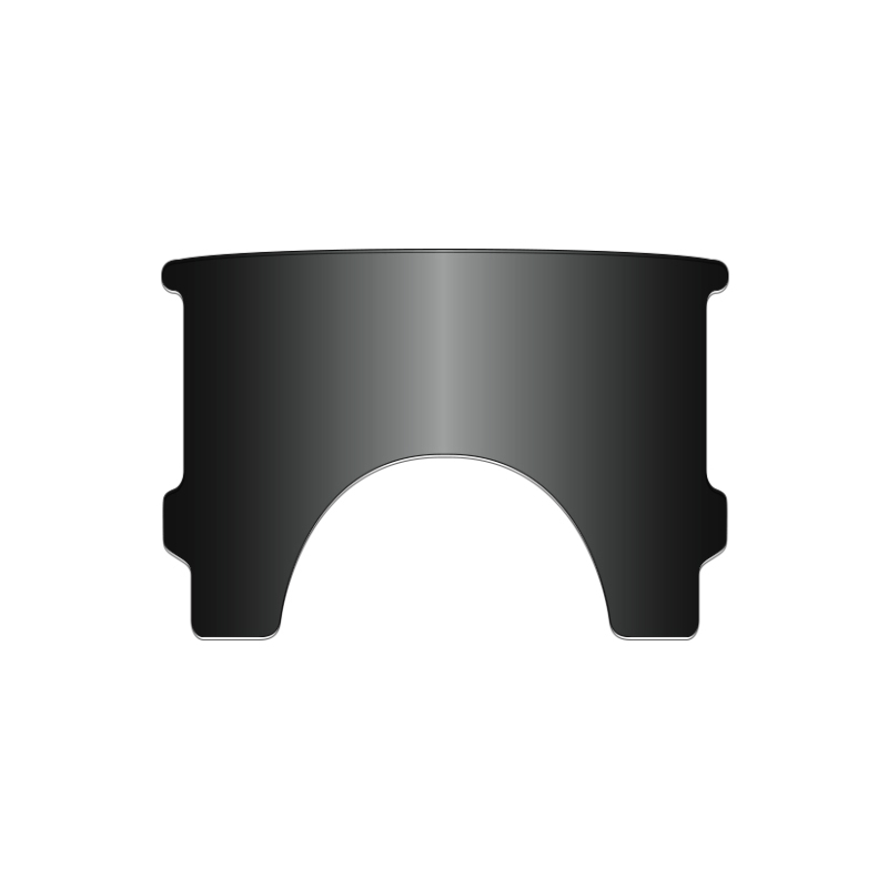 National Cycle Harley Davidson FLST/FX Replacement Window-Black - 23023
