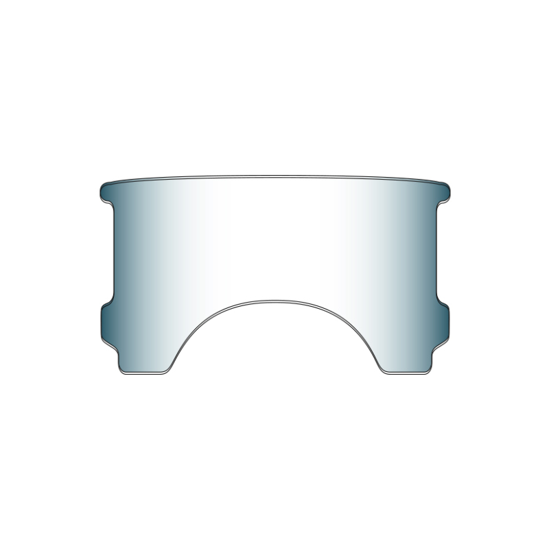 National Cycle 77-93 Harley Davidson FLHS Heritage Replacement Window-Clear - 23030