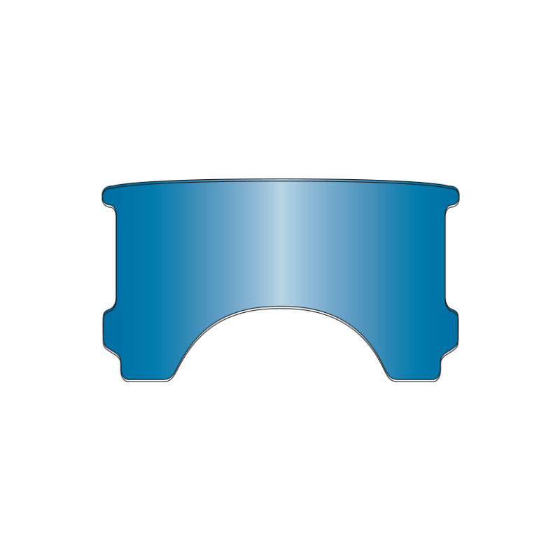 National Cycle 77-93 Harley Davidson FLHS Heritage Replacement Window-Blue - 23032