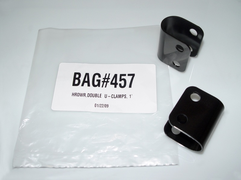 National Cycle 1 in. U-Clamp Hardware - BAG#457