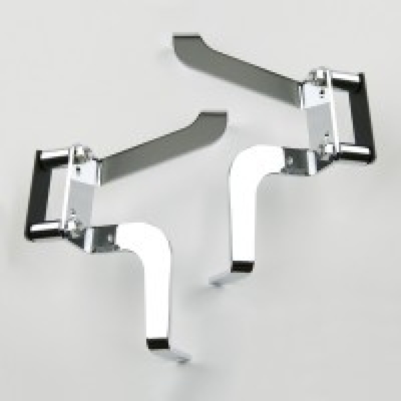 National Cycle 02-08 Suzuki VL1500/1600 Vulcan/ M95/ VZ1600 Beaded Wide Mount Chrome Kit - KIT-BO