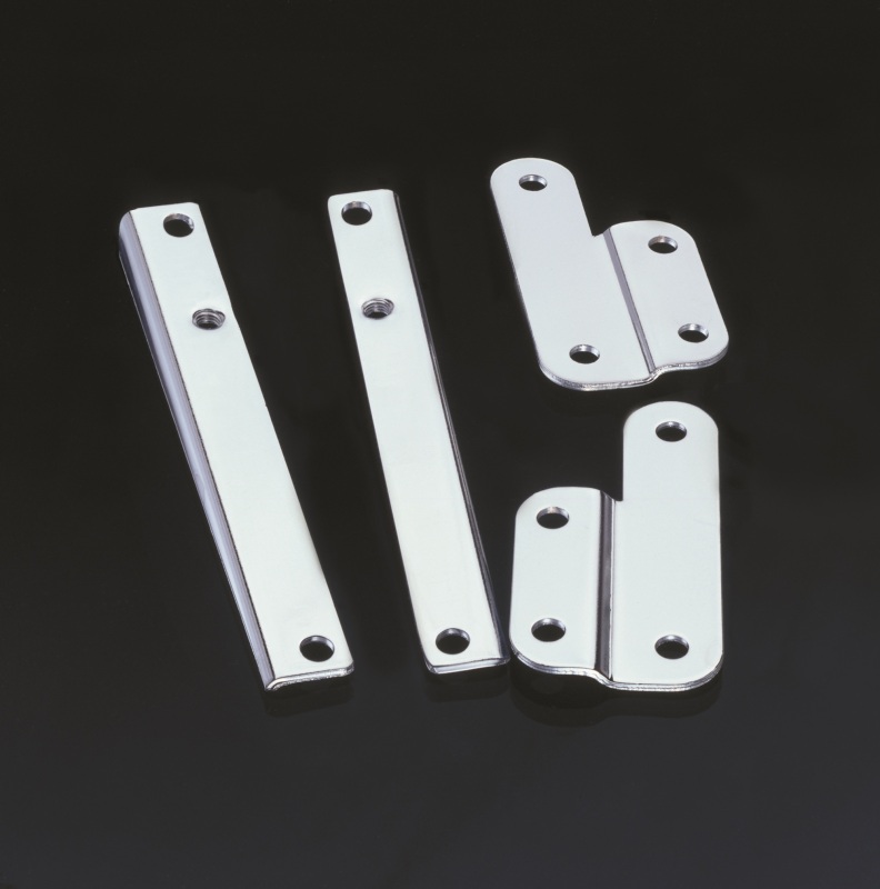 National Cycle 49-93 Harley Davidson FL Beaded Wide Mount Chrome Kit - KIT-CHQ