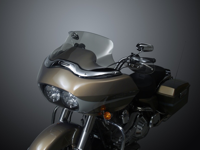 National Cycle 98-13 Harley FLTRU Road Glide Ultra/FLTR/X Road Glide Wave Std. Windshield-Lt Tint - N27405