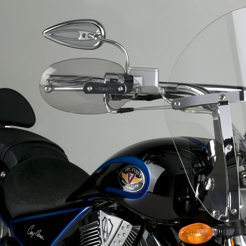 National Cycle 99-07 Victory V92/ Vegas/ Kingpin/ Hammer/ Jackpot Hand Deflectors-Lt Tint - N5520