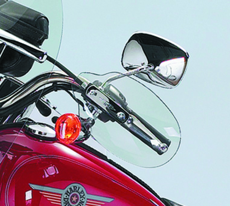 National Cycle 089-09 Harley FXST/96-13 FLHT/FLTR/09-17 FLHR/87-23 FLSCT Hand Deflectors-Lt Tint - N5541