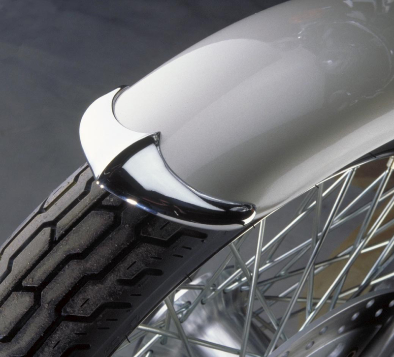 National Cycle 97-16 Yamaha XVS650/1100 Dragstar Front Fender Tips 2pc - N727
