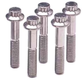 ARP 1/4-20 x 2.500 12pt SS SAE Bolt Kit (5/pkg) - 611-2500