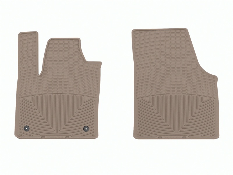 WeatherTech 18-24 Volkswagen Atlas (Incl. 20-24 Cross Sport) Front Rubber Mats - Tan - W655TN