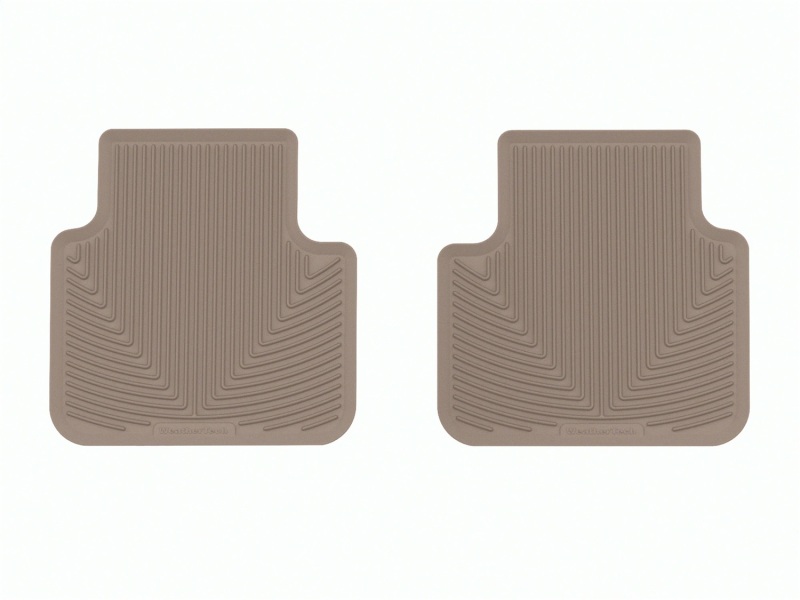 WeatherTech 18-24 Volkswagen Atlas (Incl. 20-24 Cross Sport) Rear Rubber Mats - Tan - W656TN
