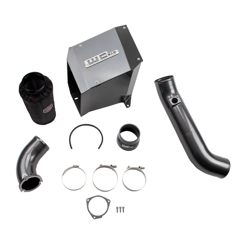 Wehrli 01-04 Chevrolet Duramax LB7 4in. Stage 2 Intake Kit - Illusion Blueberry - WCF100300-IBB