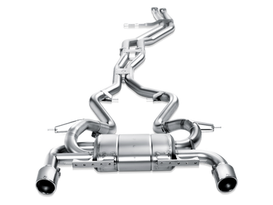 Akrapovic 07-12 BMW 335i (E90 E91) Evolution Line Cat Back (Titanium) w