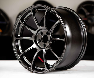 VOLK ZE40 M-SPEC 18X8.5 +43 5X112 DIAMOND DARK GUNMETAL