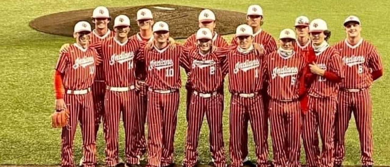 Red Pinstripe Baseball Pants Piped - JayMac Sports Products