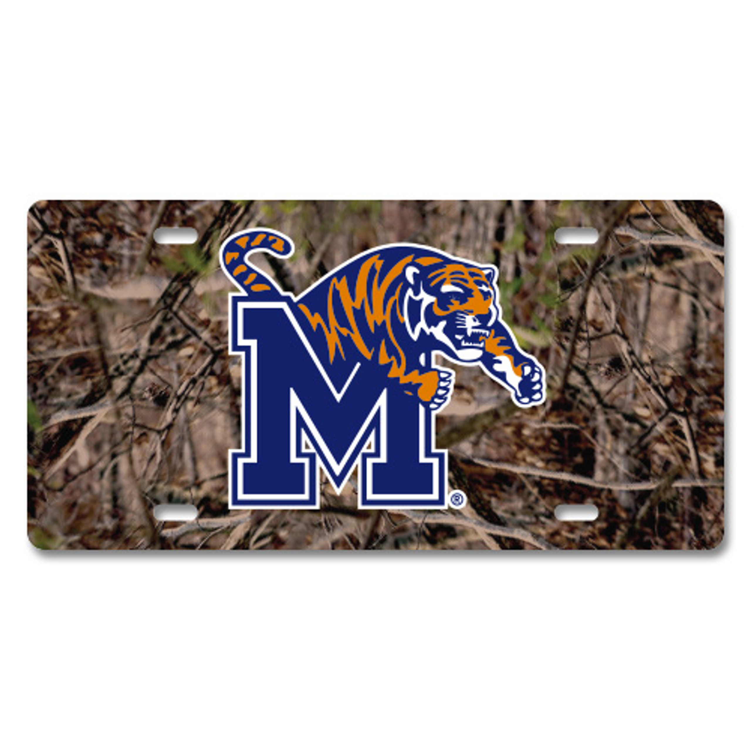 Memphis Metal License Plate JayMac Sports Products