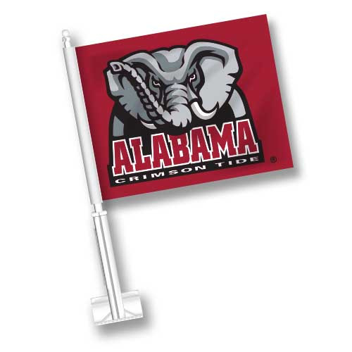 Alabama Car Flag - Elephant