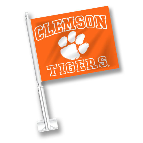 Clemson Car Flag - Clemson Tigers