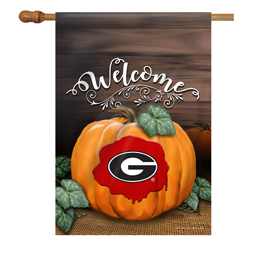 Georgia Pumpkin House Flag