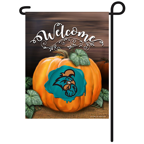 Coastal Carolina Pumpkin Garden Flag