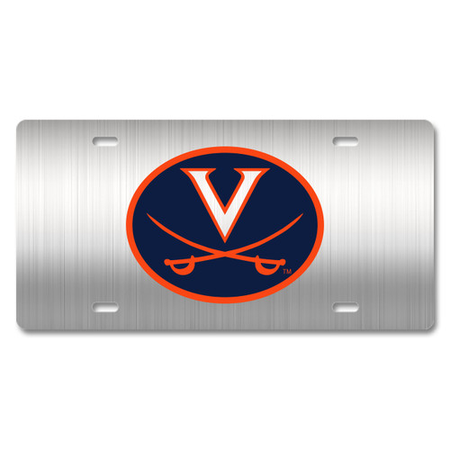 Virginia Metal License Plate