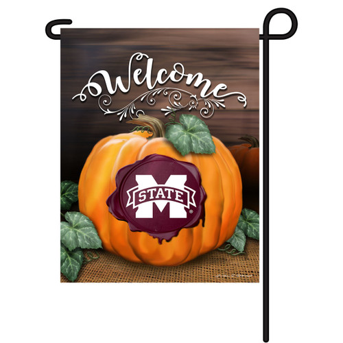 Mississippi State Pumpkin Garden Flag