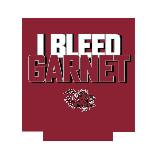 South Carolina Can Hugger- I Bleed Garnet