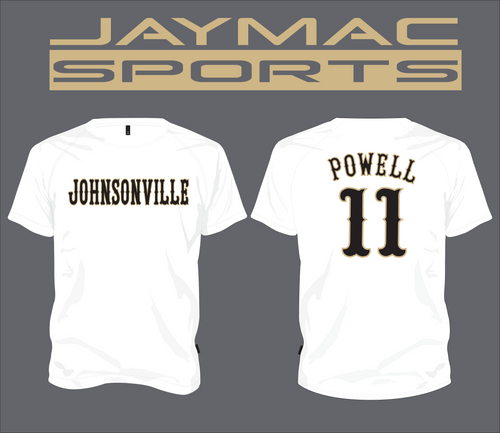 Johnsonville Baseball All Star Parent Shirt - Spot Sub White Crew Neck
