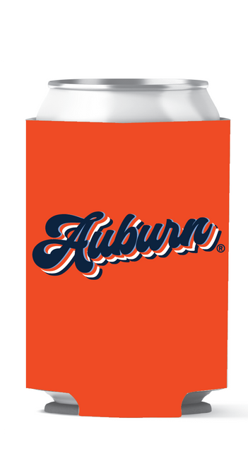 Auburn Can Hugger - Retro