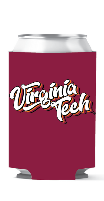 Virginia Tech Can Hugger - Retro