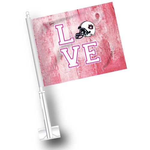 Auburn Car Flag - Love