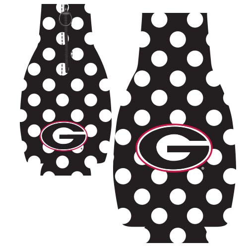 Georgia Bottle Coozie -Secondary Dots