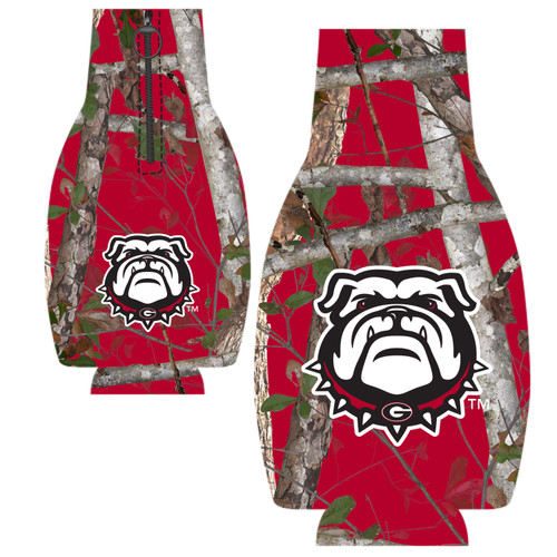 Georgia Bottle Coozie -Team Camo