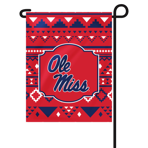 Ole Miss Rebels Garden Flag - Aztec
