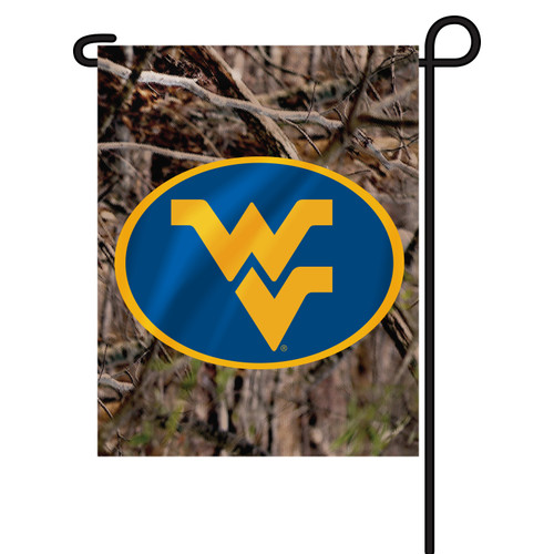 WV Mountaineers Garden Flag - Camo