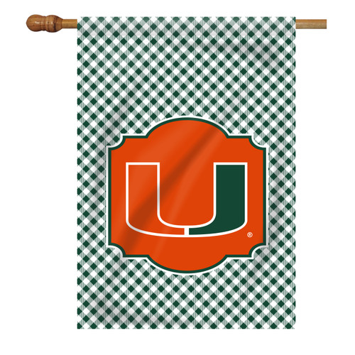 Miami House Flag - Gingham
