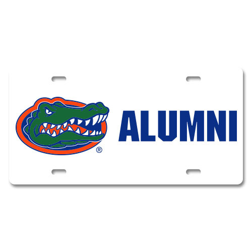 Florida Metal License Plate - Alumni