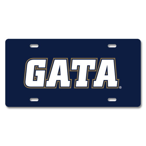 GA Southern Metal License Plate - Gata