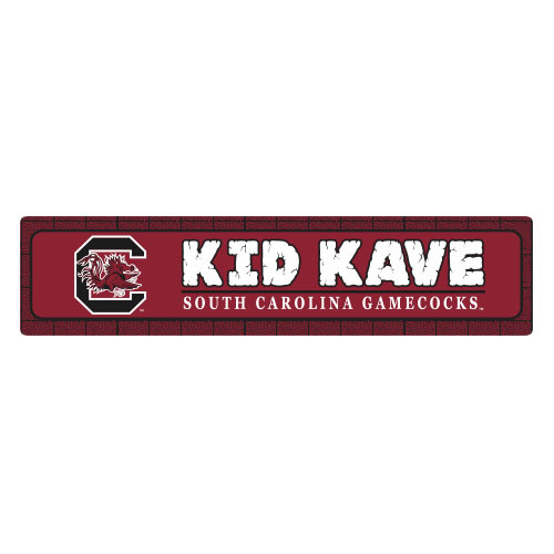 South Carolina 4"x18" Metal Sign - Kid Kave