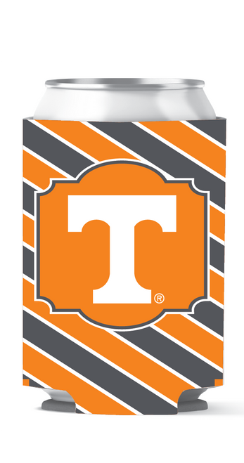 Tennessee Can Coozie - Stripes