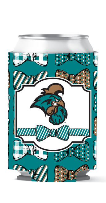 Coastal Carolina Can Coozie - Bowtie