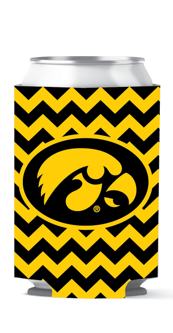 Iowa Can Coozie - Chevron