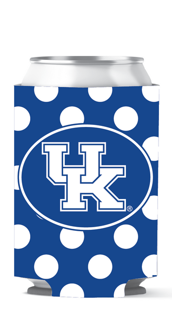 Kentucky Can Coozie - Dots