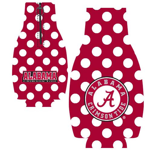 Alabama Bottle Coozie - Dots