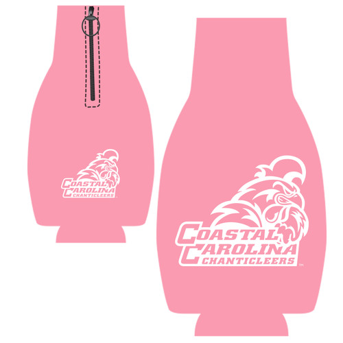 Coastal Carolina Bottle Coozie - Pink