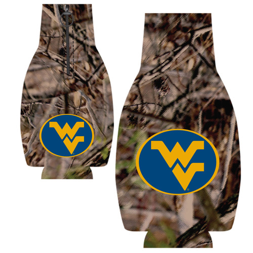 West Virginia Bottle Coozie - Camo