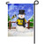 Appalachian State Snowman Garden Flag