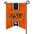 Oklahoma State Vintage Garden Flag