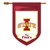 Iowa State Personalized House Flag